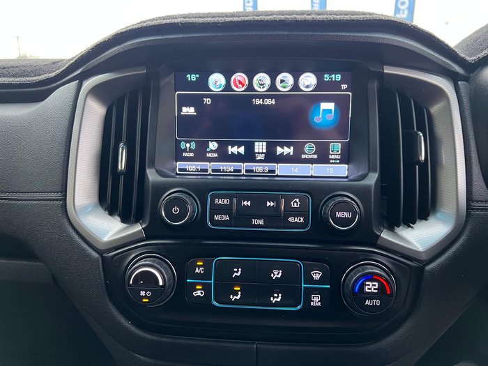 2018 Holden Colorado LTZ RG MY19 4X4 Dual Range Dark Shadow