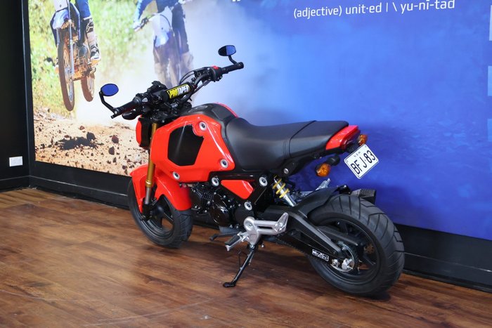 2021 Honda MSX125 GROM Yellow
