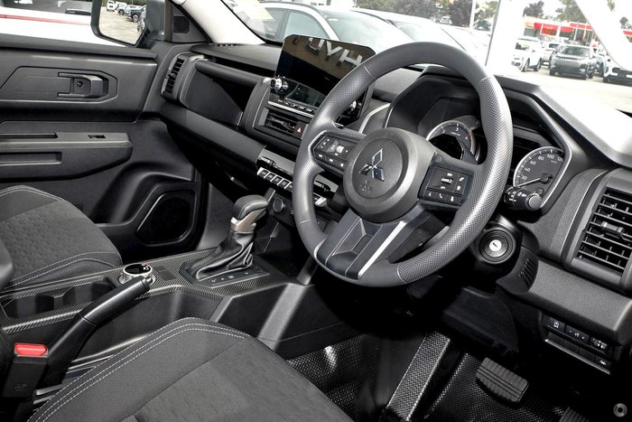 2026 Mitsubishi Triton GLX+ MV MY25 4X4 Dual Range Black Mica