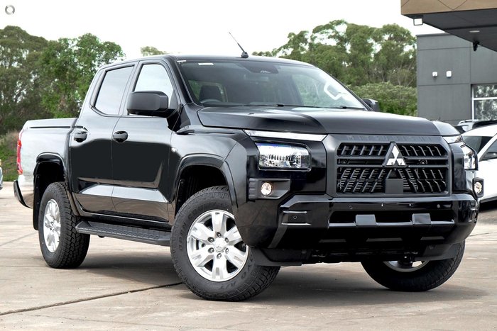 2026 Mitsubishi Triton GLX+ MV MY25 4X4 Dual Range Black Mica
