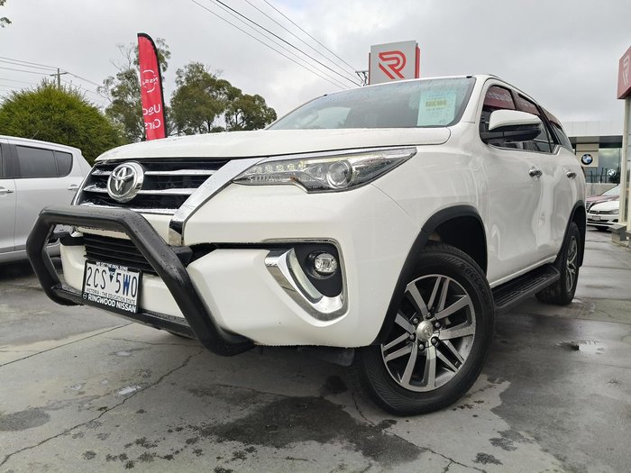 2018 Toyota Fortuner Crusade GUN156R 4X4 Dual Range Glacier White