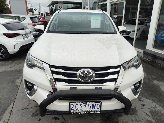 2018 Toyota Fortuner Crusade GUN156R 4X4 Dual Range Glacier White
