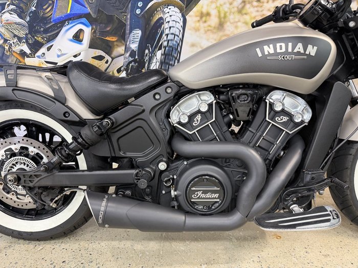 2022 INDIAN SCOUT BOBBER SILVER