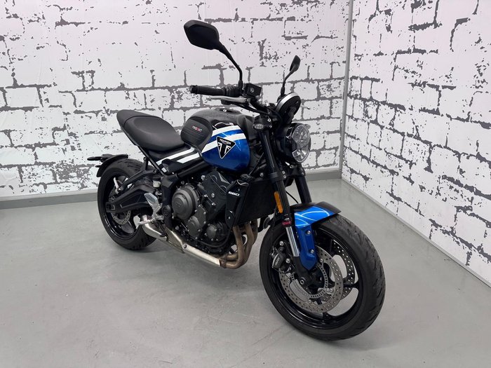 2025 Triumph Trident 660 Full Power Trident Blue