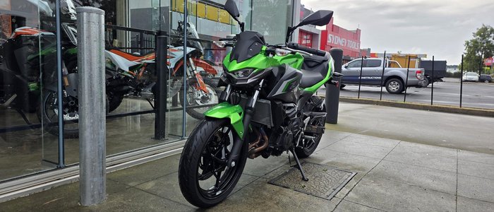 2024 Kawasaki Z500 (ER500) Z Green