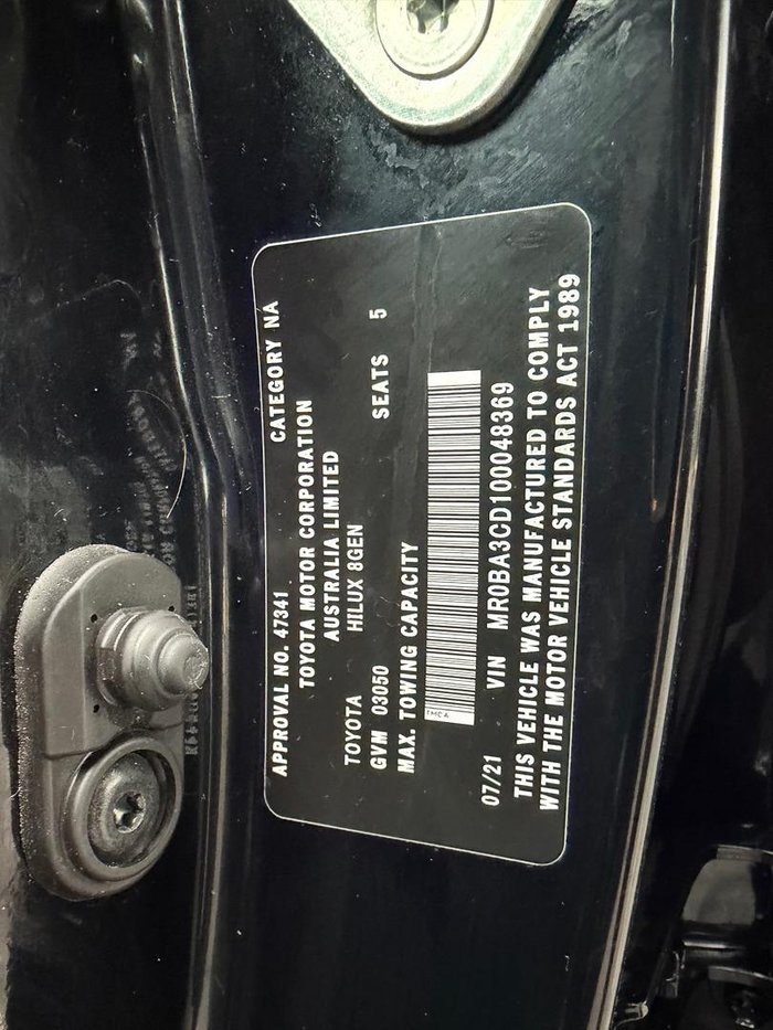 2021 Toyota Hilux Rugged X