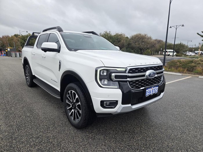 2024 Ford Ranger Platinum MY24.50 4X4 Dual Range Arctic White