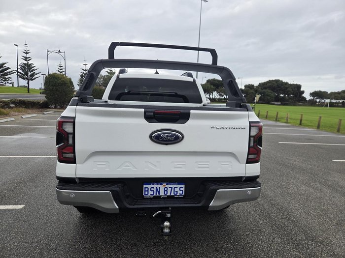 2024 Ford Ranger Platinum MY24.50 4X4 Dual Range Arctic White