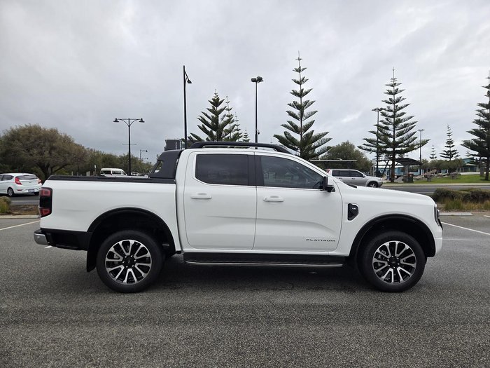 2024 Ford Ranger Platinum MY24.50 4X4 Dual Range Arctic White