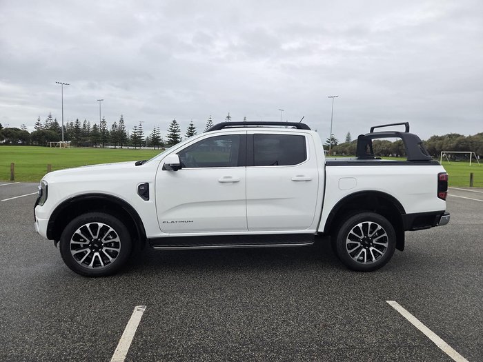 2024 Ford Ranger Platinum MY24.50 4X4 Dual Range Arctic White