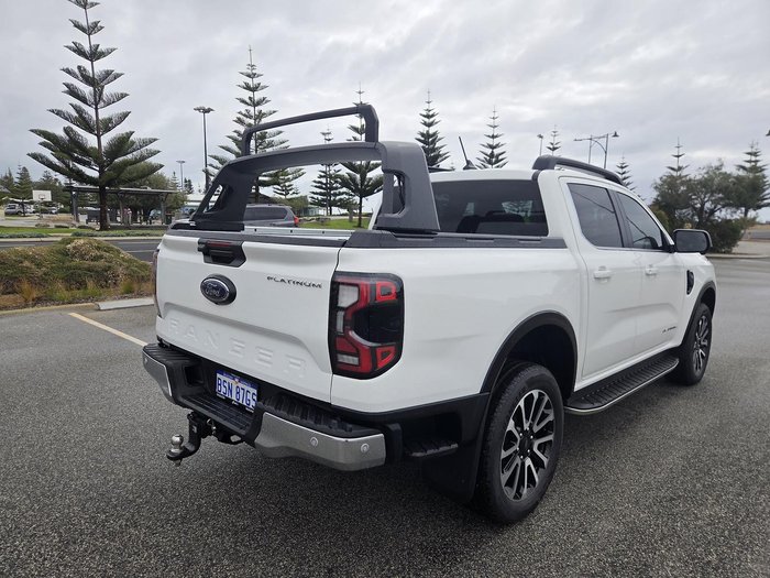 2024 Ford Ranger Platinum MY24.50 4X4 Dual Range Arctic White