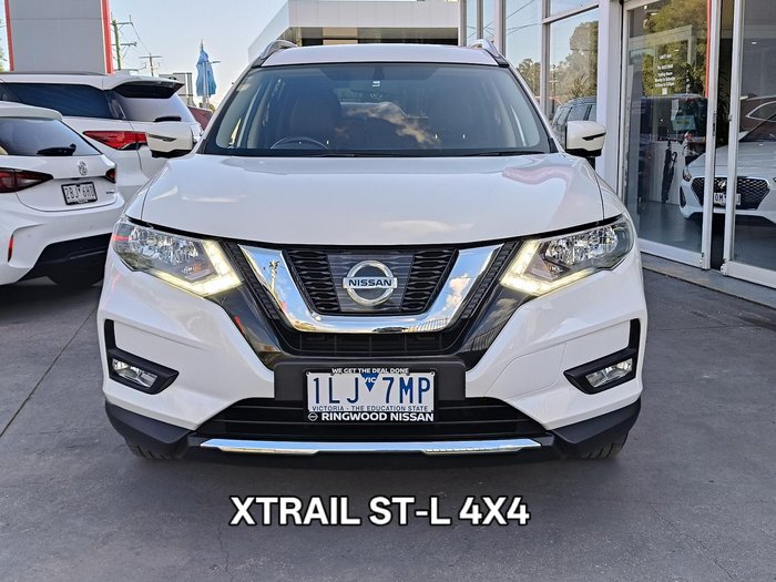 2017 Nissan X-TRAIL ST-L T32 Series II 4X4 On Demand Ivory Pearl