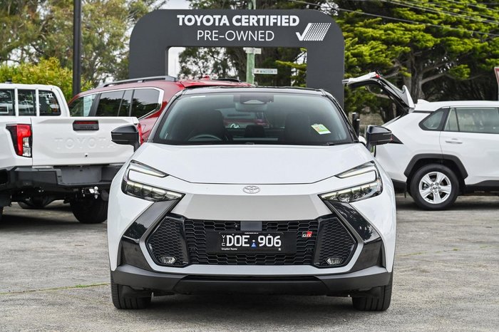 2025 Toyota C-HR GR Sport MAXH25R 4X4 On Demand Frosted White with Two-Tone Plus