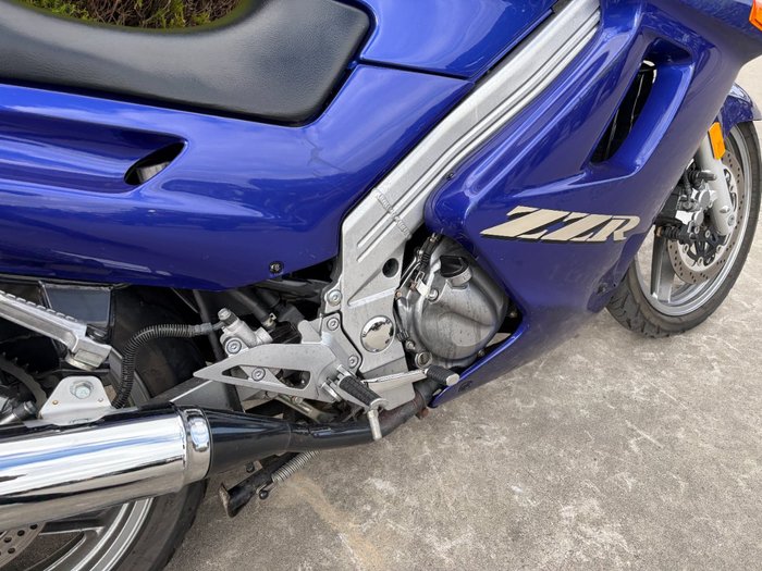 2002 Kawasaki ZZ-R250 (EX250) Blue