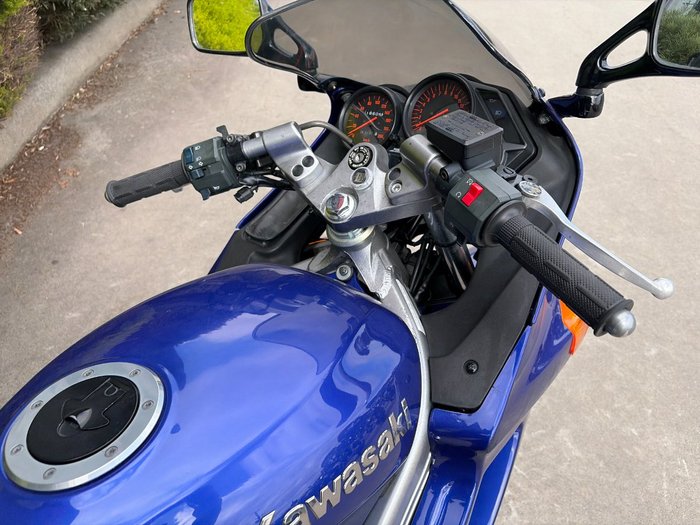 2002 Kawasaki ZZ-R250 (EX250) Blue