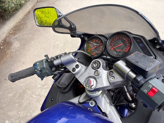 2002 Kawasaki ZZ-R250 (EX250) Blue