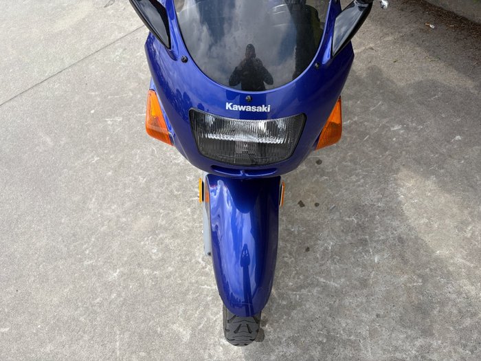 2002 Kawasaki ZZ-R250 (EX250) Blue