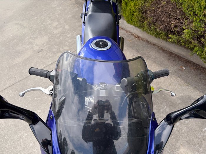 2002 Kawasaki ZZ-R250 (EX250) Blue
