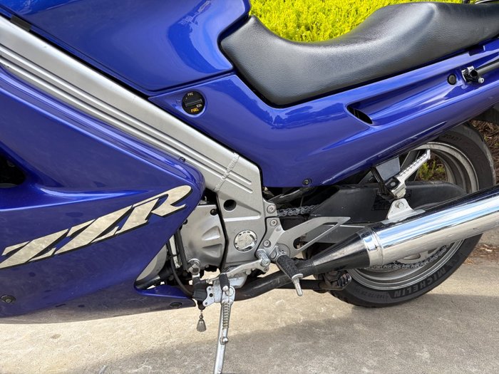 2002 Kawasaki ZZ-R250 (EX250) Blue