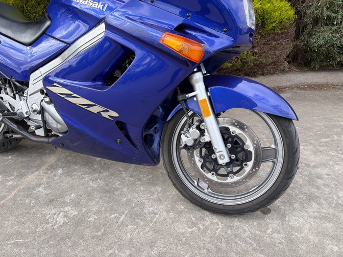 2002 Kawasaki ZZ-R250 (EX250) Blue