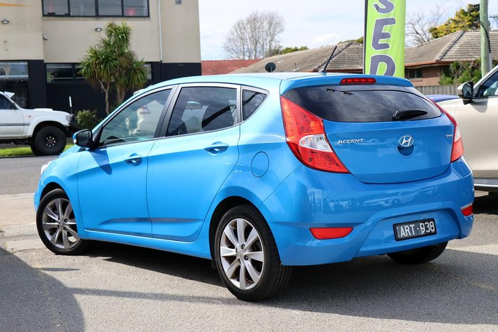 2018 Hyundai Accent Sport RB6 MY18 Blue Lagoon