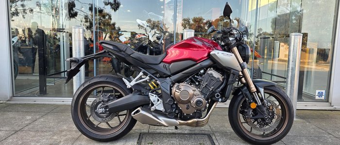 2021 Honda CB650R CB Red