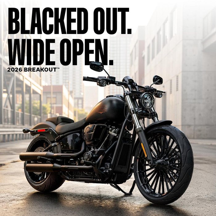 2026 Harley-Davidson Breakout 117 (FXBR)