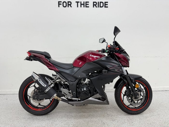 2016 Kawasaki Z300 ABS Red