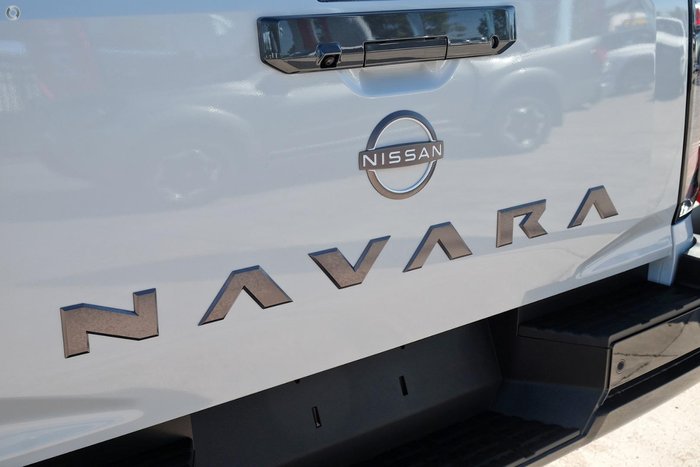 2026 Nissan Navara ST D27 MY26 4X4 Dual Range Alpine White