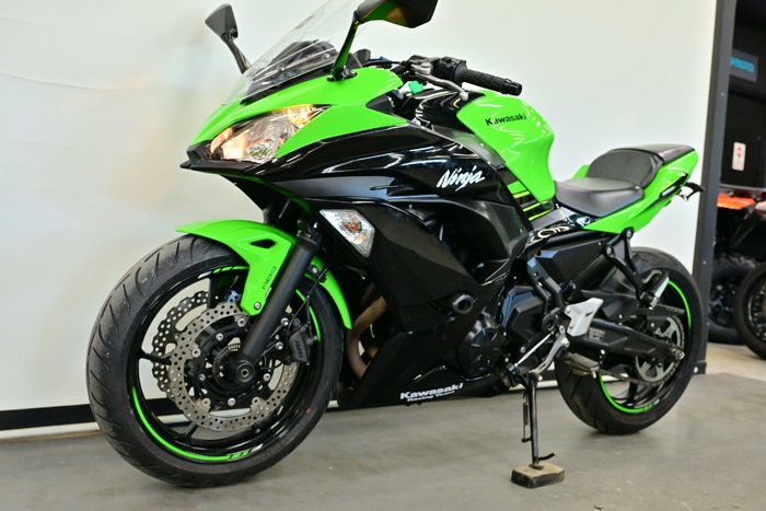 2018 Kawasaki NINJA 650L Green