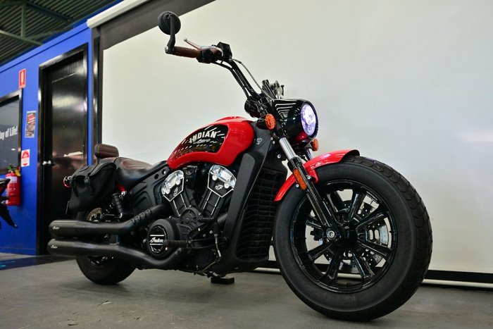 2020 INDIAN SCOUT BOBBER TWENTY Red