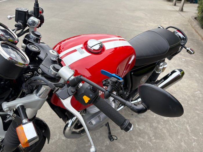 2022 Royal Enfield CONTINENTAL GT 650 E5 CLASSIC ROCKER RED