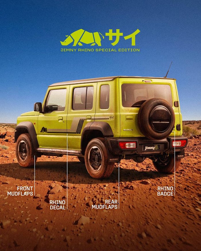 2026 Suzuki Jimny XL Rhino