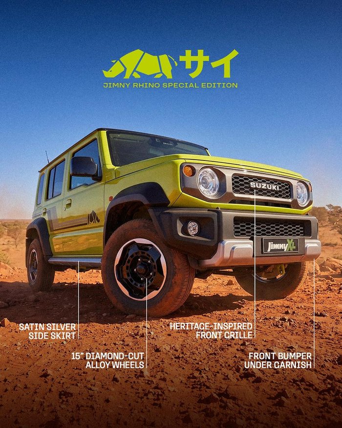 2026 Suzuki Jimny XL Rhino