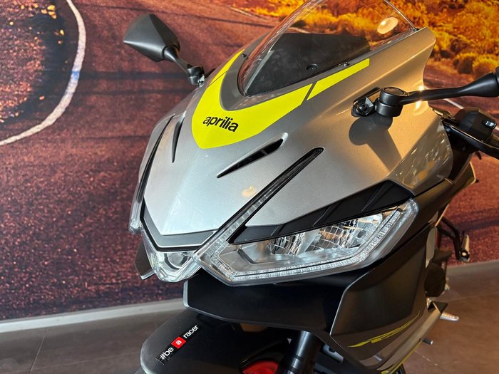 2025 Aprilia RS 457 RS Silver
