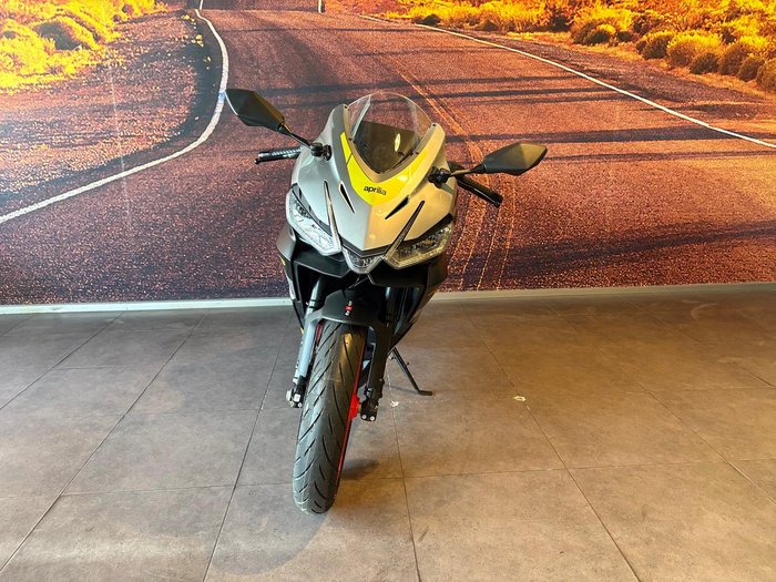 2025 Aprilia RS 457 RS Silver