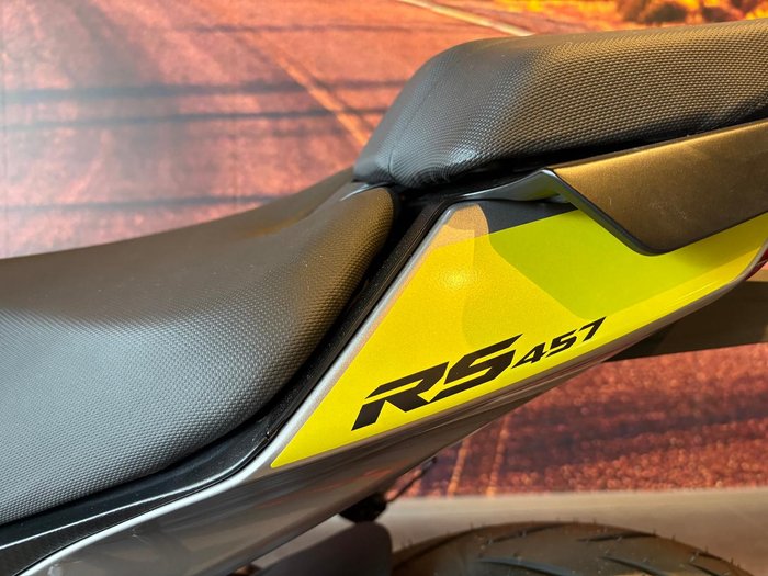 2025 Aprilia RS 457 RS Silver