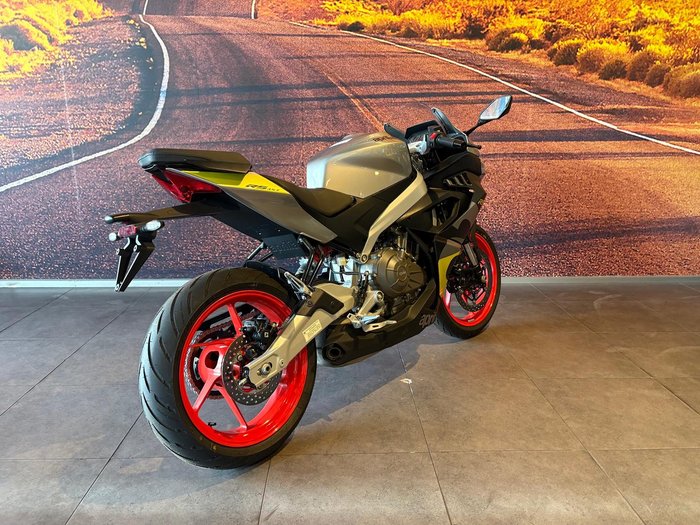 2025 Aprilia RS 457 RS Silver