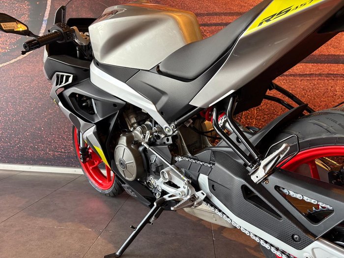 2025 Aprilia RS 457 RS Silver