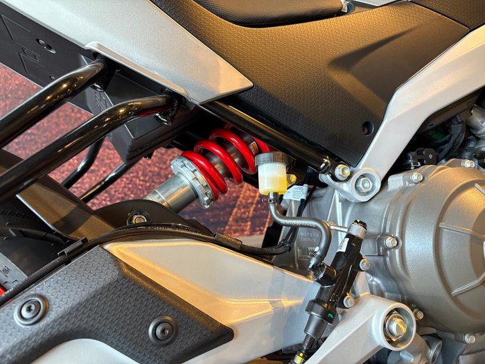 2025 Aprilia RS 457 RS Silver