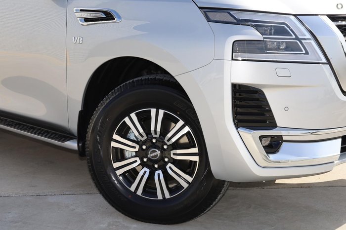 2026 Nissan Patrol Ti-L Y62 MY26 4X4 Dual Range Brilliant Silver