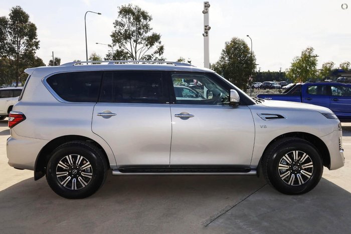 2026 Nissan Patrol Ti-L Y62 MY26 4X4 Dual Range Brilliant Silver