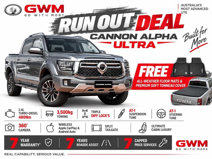 2026 GWM Cannon Alpha
