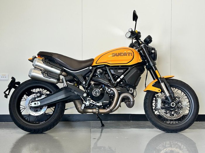 2023 Ducati Scrambler 1100 Tribute Pro Scrambler Yellow