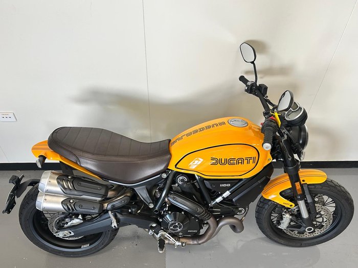 2023 Ducati Scrambler 1100 Tribute Pro Scrambler Yellow