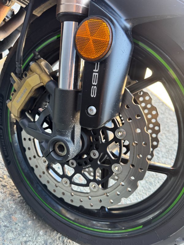 2014 Kawasaki Z1000 GREEN