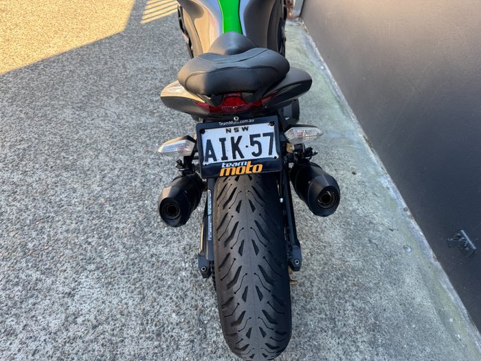2014 Kawasaki Z1000 GREEN