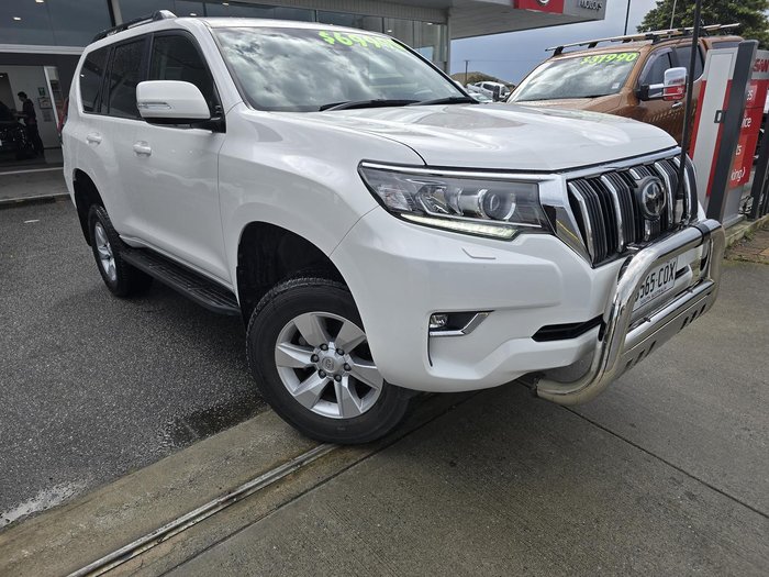 2022 Toyota Landcruiser Prado GXL GDJ150R 4X4 Dual Range White