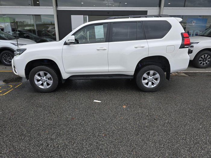 2022 Toyota Landcruiser Prado GXL GDJ150R 4X4 Dual Range White