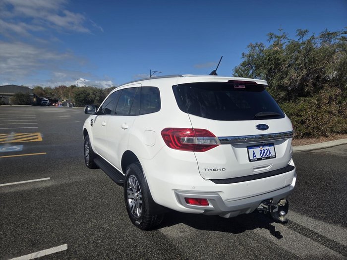 2021 Ford Everest Trend UA II MY21.25 4X4 Dual Range Arctic White